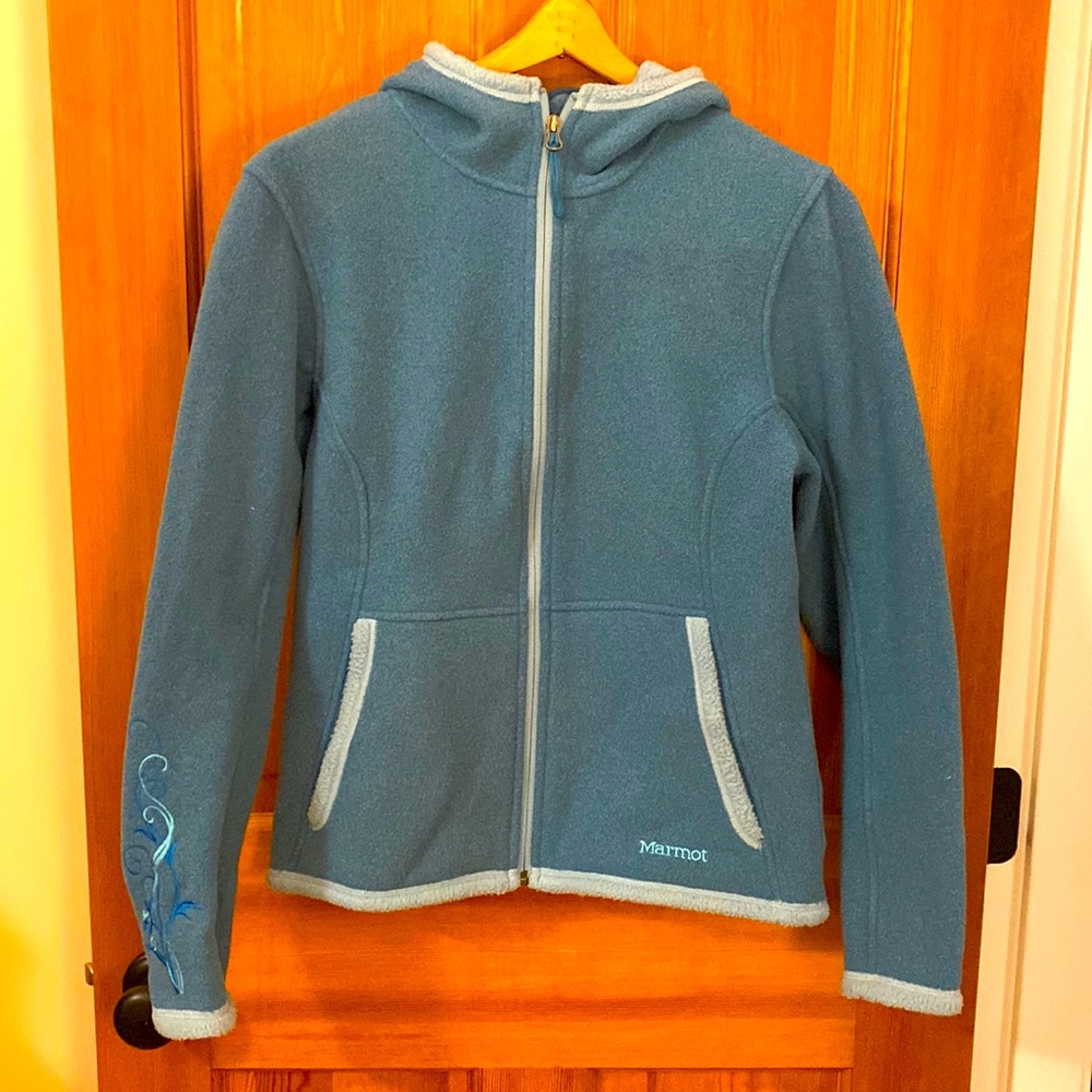 Marmot | Hooded fleece jacket | Size M